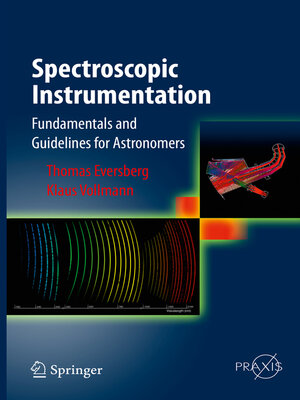 cover image of Spectroscopic Instrumentation